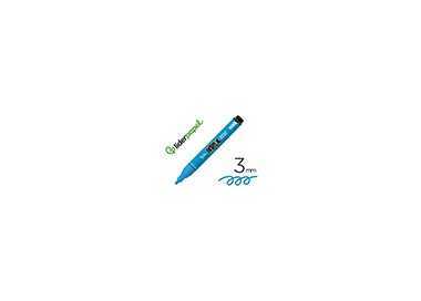 Rotulador liderpapel acrylic base agua todo tipo de superficie punta redonda 3 mm azul claro Rotulador liderpapel acrylic base agua todo tipo de superficie punta redonda 3 mm azul claro
