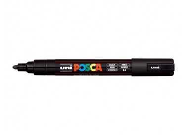 Rotulador uni posca pc-5m marcador de pintura punta conica 1,8-2,5 mm negro