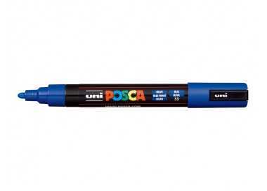 Rotulador uni posca pc-5m marcador de pintura punta conica 1,8-2,5 mm azul