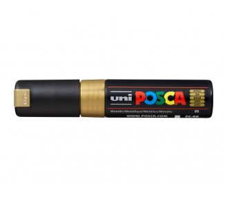 Rotulador uni posca pc-8k oro metalico