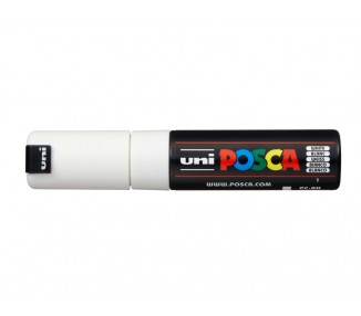 Rotulador uni posca pc-8k blanco