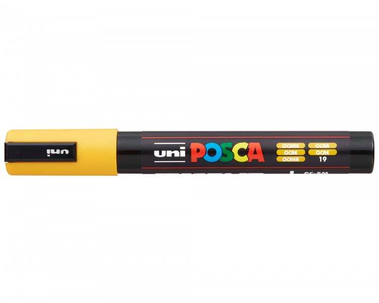 Rotulador uni posca pc-5m ocre