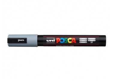 Rotulador uni posca pc-5m gris
