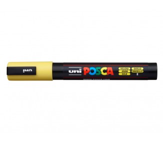 Rotulador uni posca pc-5m amarillo