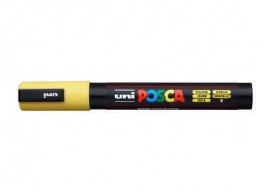 Rotulador uni posca pc-5m amarillo