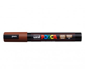 Rotulador uni posca pc-5m marron