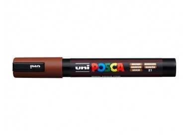Rotulador uni posca pc-5m marron