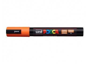 Rotulador uni posca pc-5m naranja