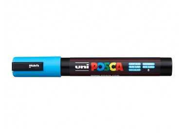 Rotulador uni posca pc-5m azul claro