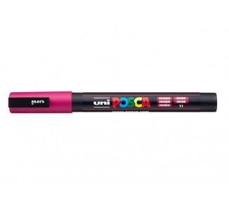 Rotulador uni posca pc-3m fucsia