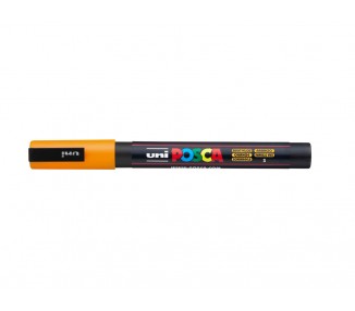 Rotulador uni posca pc-3m naranja medio