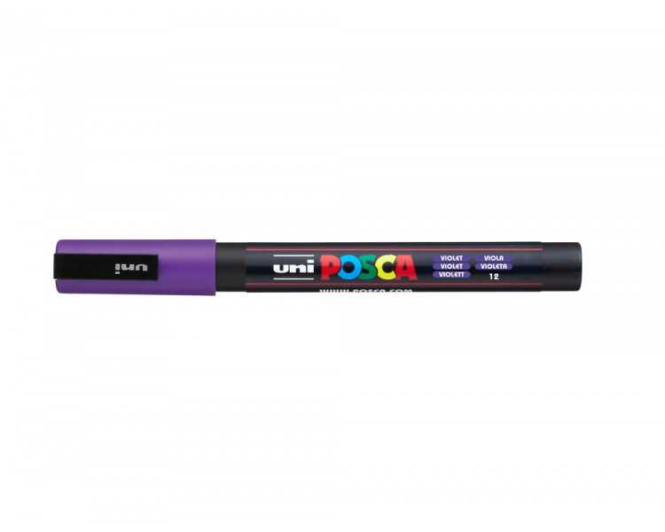 Rotulador uni posca pc-3m violeta