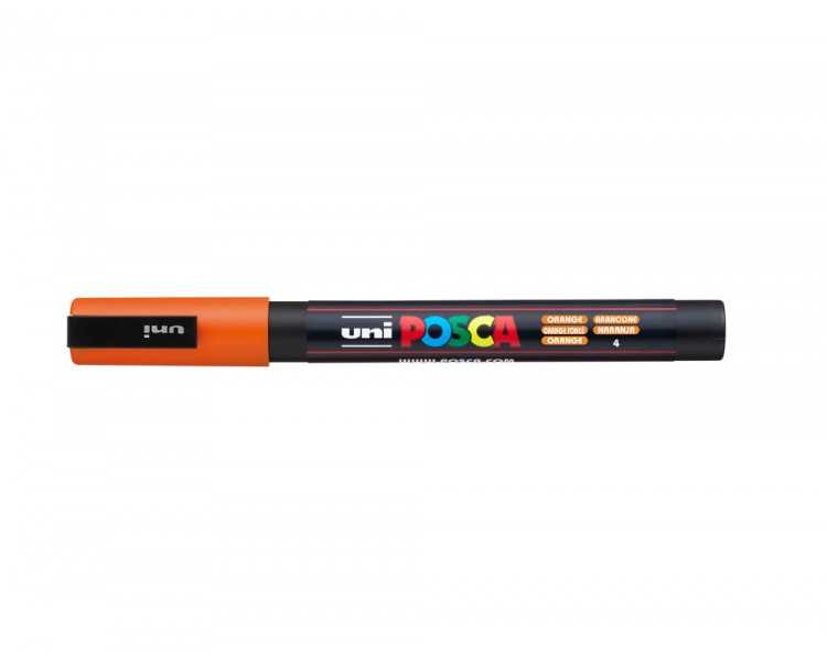 Rotulador uni posca pc-3m naranja