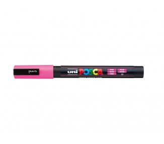Rotulador uni posca pc-3m rosa