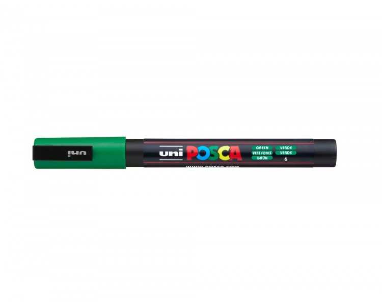 Rotulador uni posca pc-3m verde