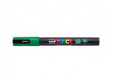 Rotulador uni posca pc-3m verde