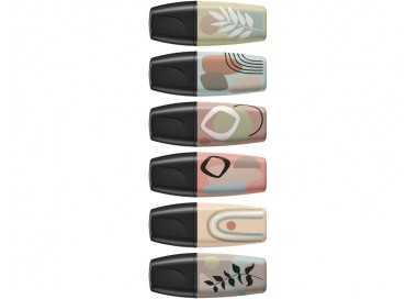 Rotulador stabilo boss mini naturevibes estuche de 6 unidades colores surtidos Rotulador stabilo boss mini naturevibes estuche de 6 unidades colores surtidos