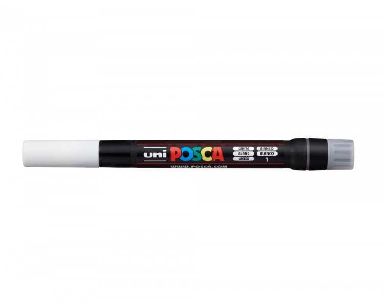 Rotulador uni posca pincel pcf-350 blanco