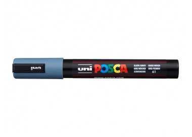 Rotulador uni posca 1,8 - 2,5 mm pc-5m gris pizarra