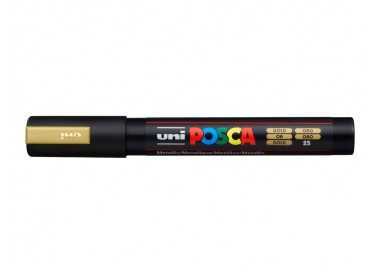 Rotulador uni posca 1,8 - 2,5 mm pc-5m oro