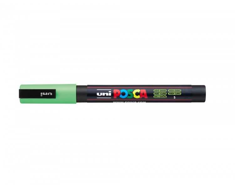Rotulador uni posca 0,9 - 1,3 mm pc-3m verde claro