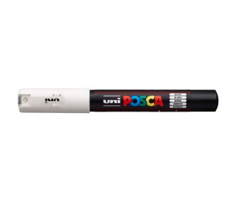 Rotulador uni posca 0,7 mm pc-1m blanco