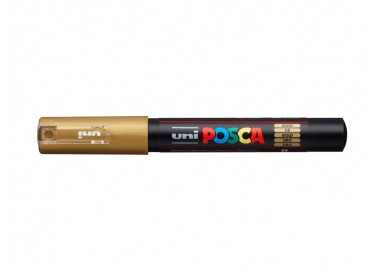 Rotulador uni posca 0,7 mm pc-1m oro