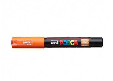 Rotulador uni posca 0,7 mm pc-1m naranja