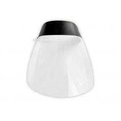 Protector facial transparente glasspack 400 mc cinta ajustable evita vaho medidas 235x330 mm transparente