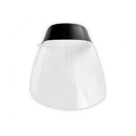 Protector facial transparente glasspack 400 mc cinta ajustable evita vaho medidas 235x330 mm transparente