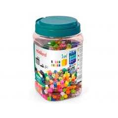 Juego miniland surtido de 1000 cubos de 1 cm para apoyar conceptos matematicos 125x215x125 mm