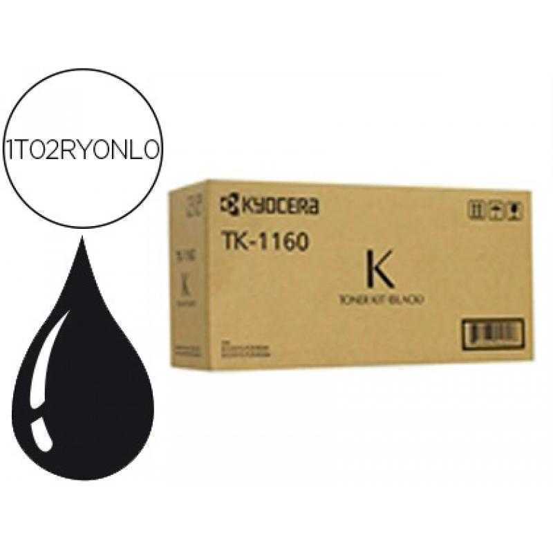 Toner kyocera tk-1160 ecosys p2040dn negro 7200 paginas