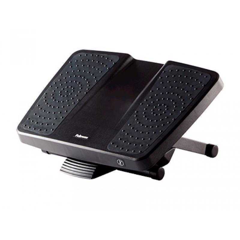Reposapies fellowes ultimate serie professional ajustable 3 alturas negro 100x388x338 mm