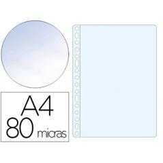 Funda multitaladro q-connect folio 80 mc cristal caja de 1400 unidades