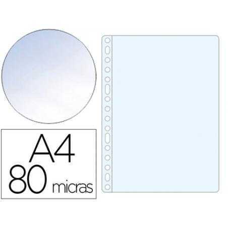 Funda multitaladro q-connect folio 80 mc cristal caja de 1400 unidades