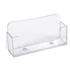Portatarjetas de visita exacompta metacrilato cristal 34x102x47 mm
