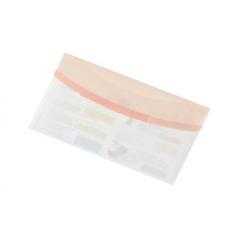 Carpeta tarifold portadocumentos color dream polipropileno 250x135 mm cierre velcro pack 6 unidades