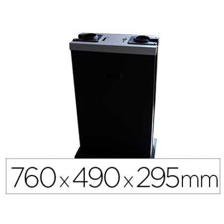 Maquina embolsadora de paraguas sie capacidad 500 bolsas cortas + 500 bolsas largas 760x490x295 mm