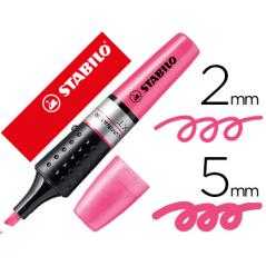 Rotulador stabilo boss luminator rosa tinta liquida