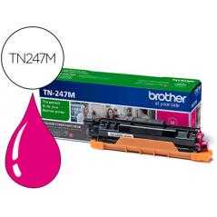 Toner brother tn247m dcp-l3510cdw / hl-l3270cdw / mfc-l3710cw magenta 2300 paginas