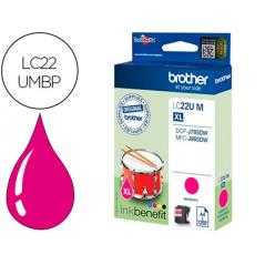 Ink-jet brother lc22umbp xl dcp-j785dw / dcp-j785dwxl / mfc-j985dw / mfc-j985dw magenta 1.200 pag