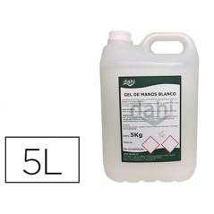 Gel de manos dahi blanco nacarado garrafa de 5 litros