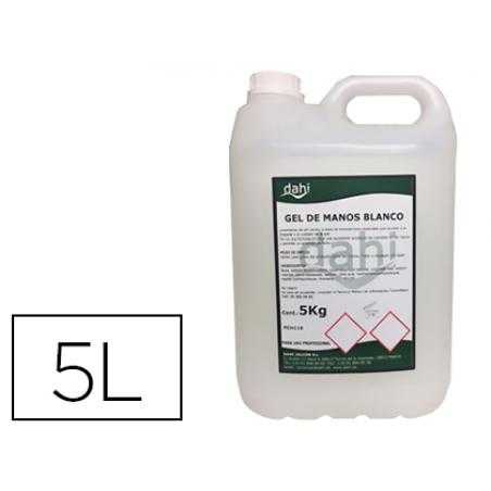 Gel de manos dahi blanco nacarado garrafa de 5 litros