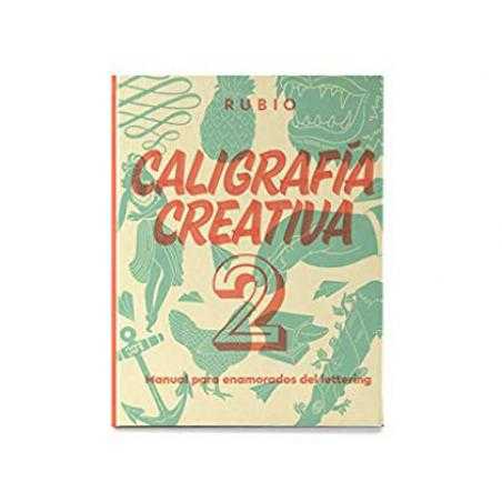 Libro de caligrafia rubio creativa 2 150 paginas tapa dura 27x21 cm