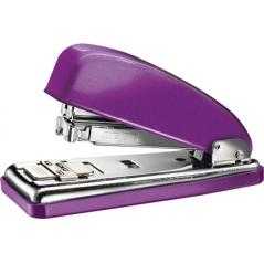 Grapadora petrus 226 classic wow violeta metalizado capacidad 30 hojas en blister