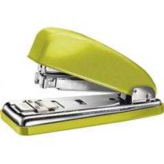 Grapadora petrus 226 classic wow verde metalizado capacidad 30 hojas en blister