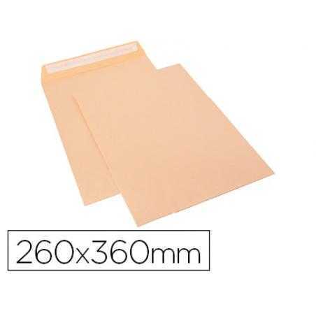 Sobre sam bolsa celulosa chamoix 90 gr tira de silicona 260x360 mm tira silicona caja 250 unidades