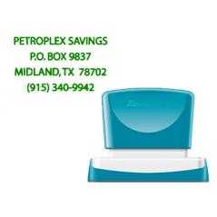 Sello x'stamper quix personalizable color verde medidas 36x61 mm q-16 - Imagen 1