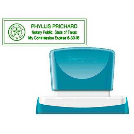 Sello x'stamper quix personalizable color verde medidas 22x69 mm q-18 - Imagen 1