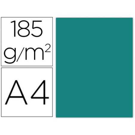 Cartulina guarro din a4 verde menta 185 gr paquete de 50 h - Imagen 1